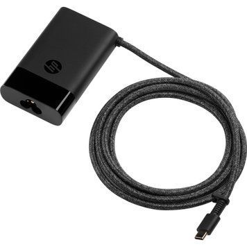 Зарядний пристрій мережевий HP 65W USB-C, кабель USB-C, 1м, чорний (671R2AA) [108389]