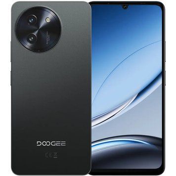 Смартфон Doogee Note 59 6.75" HD+ 120Hz 8/128GB /T8200/ 6250mAh /16+8Мп/ Black (NOTE_59_BK) [405542]