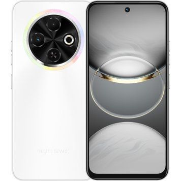 Смартфон Tecno Spark 30C (KL5n) 8/256GB Orbit White (4894947051791) [600104]