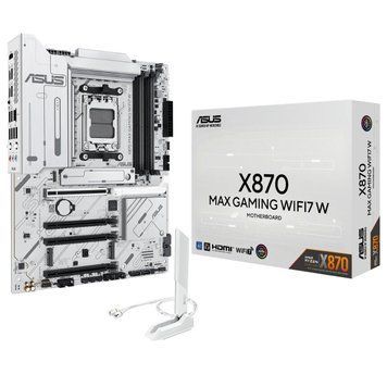 Материнська плата Asus hite Socket AM5 (X870 MAX GAMING WIFI7 W) [612644]