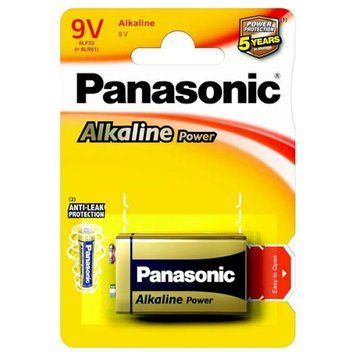 Батарейка Panasonic Alkaline Power Krona/6LF22 BL 1 шт (6LF22APB/1BP) [617353]