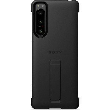 Чохол-накладка Sony Style Cover with Stand для Sony Xperia 5 IV Black (XQZ-CBCQ/BGENG) [615274]
