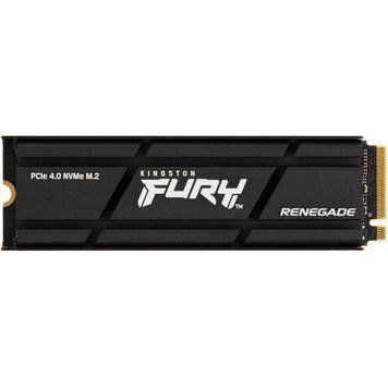 Накопичувач SSD 2TB Kingston Fury Renegade with Heatsink M.2 2280 PCIe 4.0 x4 NVMe 3D TLC (SFYRDK/2000G) [607905]