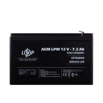 Акумулятор AGM LPM 12V - 7.2 Ah (LP3863) [900213]
