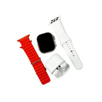 Смарт-годинник Fendior S30 Pro Max+TWS 49mm, 120 mAh Orange (FendiorS30POrange) [802697]