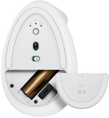 Миша бездротова Logitech Lift Vertical Ergonomic White (910-006475) [606451]