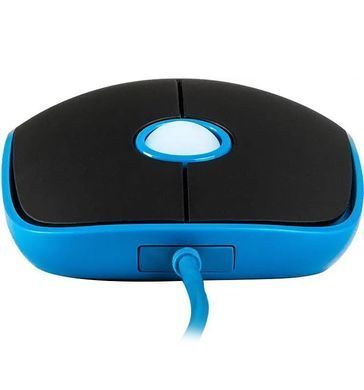 Мишка Modecom MC-M111, 3кн., 1600dpi, чорно-синя (M-MC-M111-140) [401107]