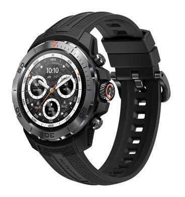 Смарт-годинник Mibro GS Explorer 48мм, 1.32", 466x466, AMOLED, BT 5.3, Dual-band GPS, 10 ATM, чорний обсидіан (XPAW017B) [113709]