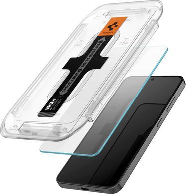 Скло Spigen для Samsung Galaxy S24/S25, tR EZ Fit HD, (2 Pack) (AGL07440) [103123]