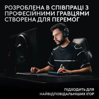 Клавiатура бездротова Logitech G PRO X 60 TKL GX Optical Black Tactile (920-011911) [606019]