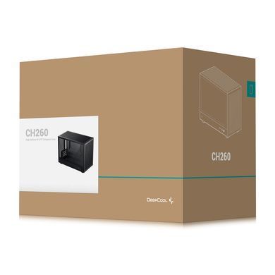 Корпус DeepCool CH260 Black без БЖ (R-CH260-BKNGM0-G-1) [611494]