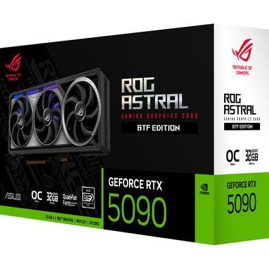 Відеокарта GF RTX 5090 32GB GDDR7 ROG Astral OC BTF Asus (ROG-ASTRAL-RTX5090-O32G-BTF-GAMING) [613440]