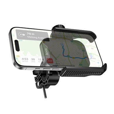 Вело/Мото тримач для телефона HOCO H91 Milly motorcycle bicycle universal holder Black (6942007662642) [806559]