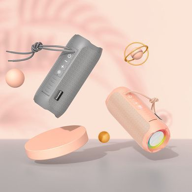 Портативна колонка BOROFONE BR21 Sports BT speaker, 5W*2, Candy Pink (6974443383645) [805603]