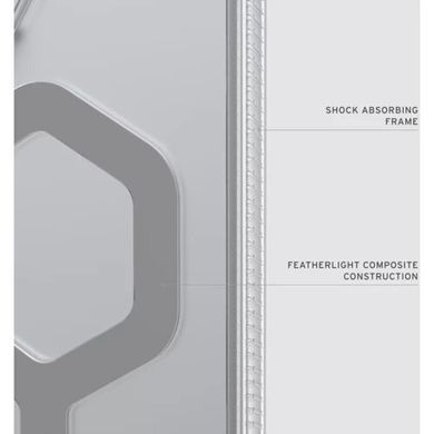 Чохол UAG для Samsung Galaxy S26 Ultra, Plyo with Magnet, Ice/Silver (214539114333) [114107]