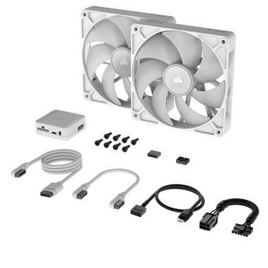 Вентилятор Corsair iCUE Link RX140 RGB PWM White Dual Pack (CO-9051024-WW) [608994]