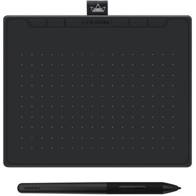 Графічний планшет Huion 6.3"x3.9", USB-C, чорний (RTS-300) [104762]