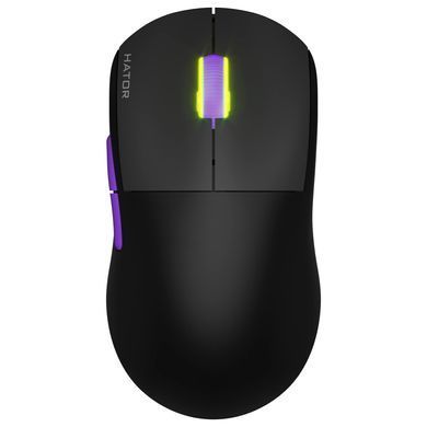 Миша бездротова Hator Quasar 2 Ultra 4K Wireless Black/Lilac (HTM570BL) [616101]