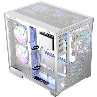 Корпус Modecom VOLCANO PANORAMA APEX ARGB 5F MIDI WHITE без БЖ ATX (AT-PANORAMA-5F-ARGB-20-00) [402969]