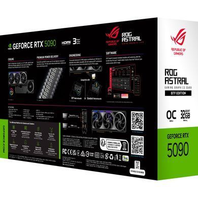 Відеокарта GF RTX 5090 32GB GDDR7 ROG Astral OC BTF Asus (ROG-ASTRAL-RTX5090-O32G-BTF-GAMING) [613440]