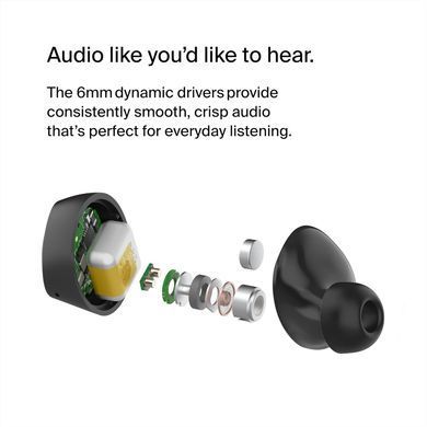 Навушники TWS Belkin Soundform Bolt True Wireless, чорний (AUC009BTBLK) [107498]