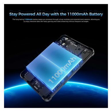 Планшет OUKITEL RT3 plus 8" 4/128GB NFC LTE Black (6941749808516) [712951]