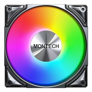 Корпусний вентилятор 120MM METAL PRO 12 ARGB PWM BLACK MONTECH (METAL PRO 12 ARGB PWM BLK) [501655]