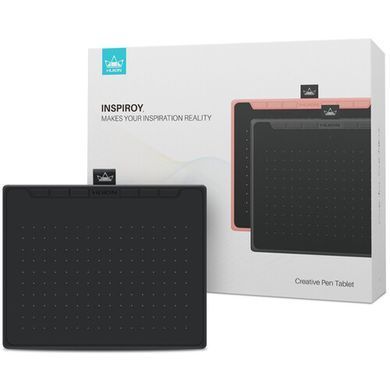 Графічний планшет Huion 6.3"x3.9", USB-C, чорний (RTS-300) [104762]