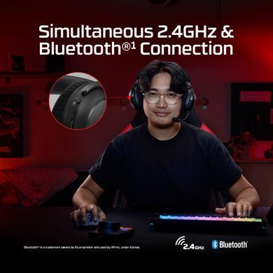 Гарнітура ігрова HyperX Cloud Alpha 2 WL/BT/mini-jack/USB-A/USB-C, 0.5м/1.5м, чорний (AJ5C7AA) [111603]