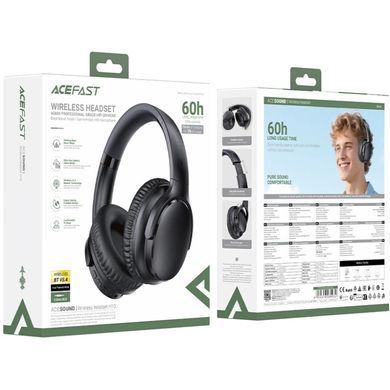 Гарнітура Acefast H10 Bluetooth, Black (6974316284932) [404457]