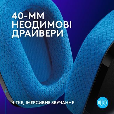 Гарнітура Logitech G535 LIGHTSPEED Wireless, Black (939-002219) [203126]