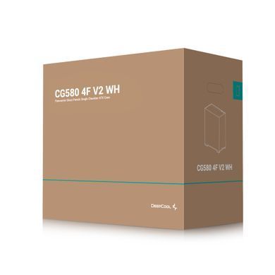Корпус DeepCool CG580 4F V2 White без БЖ (R-CG580-WHADA4-G-2) [618066]