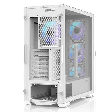 Корпус Zalman Z10 Duo без БЖ, 2xUSB3.0, 1xUSB Type-C, 4x120мм ARGB, VGA 395мм, LCS ready, TG Side Panel, EATX, білий (Z10DUOWHITE) [109552]