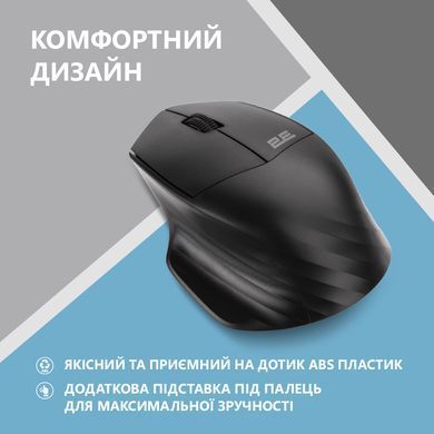 Миша 2E MF280 Silent, WL/BT, чорний (2E-MF280WBK) [104010]