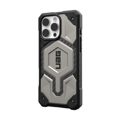 Чохол UAG для iPhone 16 Pro Max, Monarch Pro Magsafe, Titanium (114457113636) [108742]