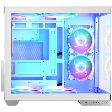 Корпус Modecom VOLCANO PANORAMA APEX ARGB 5F MIDI WHITE без БЖ ATX (AT-PANORAMA-5F-ARGB-20-00) [402969]