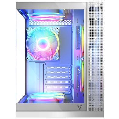 Корпус Modecom VOLCANO PANORAMA APEX ARGB 5F MIDI WHITE без БЖ ATX (AT-PANORAMA-5F-ARGB-20-00) [402969]