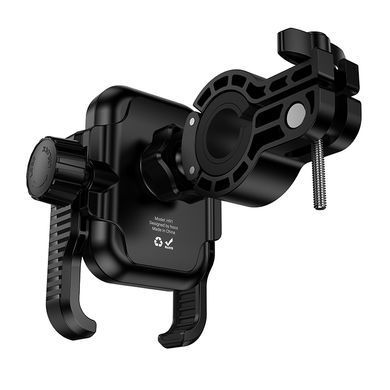 Вело/Мото тримач для телефона HOCO H91 Milly motorcycle bicycle universal holder Black (6942007662642) [806559]