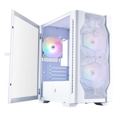 Корпус 1stPlayer White (D4-M-WH-2F1P-W-1F1-W) [617091]