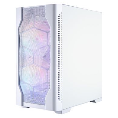 Корпус 1stPlayer White (D4-M-WH-2F1P-W-1F1-W) [617091]