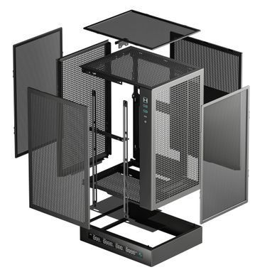 Корпус DeepCool CH170 Digital Black без БЖ (R-CH170-BKNPI0D-G-1) [608740]