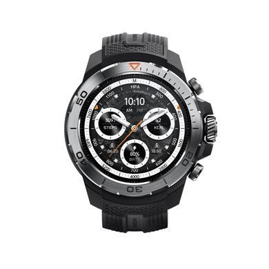 Смарт-годинник Mibro GS Explorer 48мм, 1.32", 466x466, AMOLED, BT 5.3, Dual-band GPS, 10 ATM, чорний обсидіан (XPAW017B) [113709]