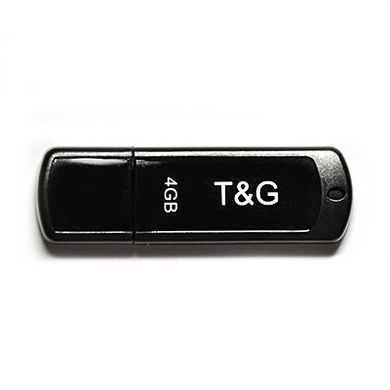 Флеш-накопичувач USB 4GB T&G 011 Classic Series Black (TG011-4GBBK) [607157]