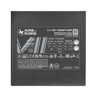 Блок живлення ATX3.1 1000W LEADEX VII XP PRO SERIES SUPER FLOWER (SF-1000F14XP) [503108]