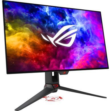 Монітор Asus 26.5" ROG Swift PG27AQDM 2xHDMI, DP, 2xUSB, OLED, 2560x1440, 240Hz, 0.03ms, DCI-P3 99%, G-SYNC, Pivot, HDR10 (90LM08Q0-B01A70) [10842]