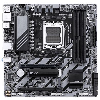 Материнська плата GIGABYTE B840M DS3H sAM5 B840 4xDDR5 M.2 HDMI DP mATX (B840M_DS3H) [111668]