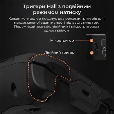 Геймпад Ajazz GP100 RGB Black (GP100-B) [617808]