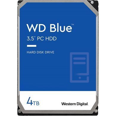 Накопичувач HDD SATA 4.0TB WD Blue 5400rpm 256MB (WD40EZAX) [608022]