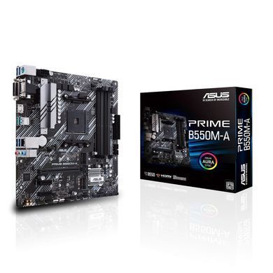 Материнcька плата ASUS PRIME B550M-A sAM4 B550 4xDDR4 M.2 HDMI DVI D-Sub mATX (90MB14I0-M0EAY0) [109056]