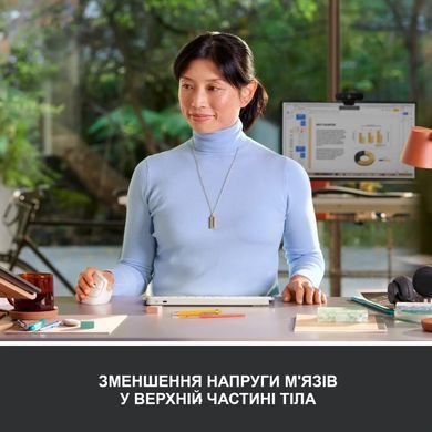 Миша бездротова Logitech Lift Vertical Ergonomic White (910-006475) [606451]
